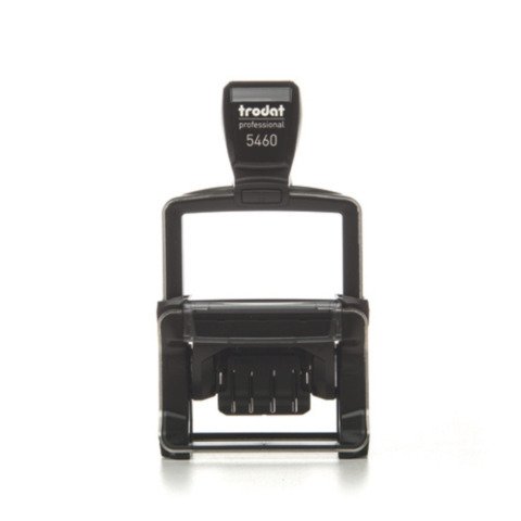 Datario autoinchiostrante con testo pers.bile Trodat Professional 5460 max 6 righe 56×33 mm – cartuccia NON inclusa