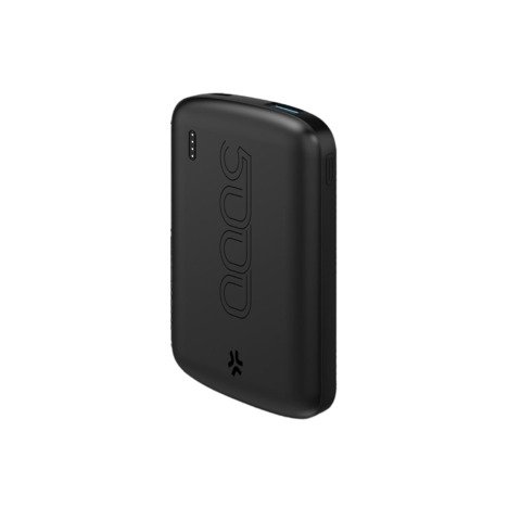Powerbank compatto Celly Energy Evo 5.000 mAh 1x USB-A e 1x USB-C – nero PBE5000EVOBK