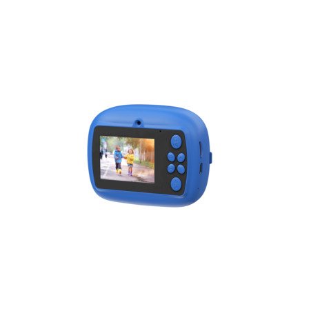 Printing camera per bambini Celly KidsCamPrint con funzione di stampa – colore blu – KIDSCAMPRINTBL