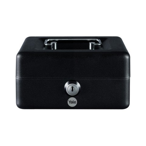 Cassetta portavalori Yale con chiusura a chiave 80x152x118 mm YYCB/080/BB2
