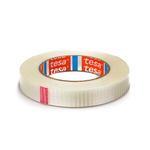 Nastri adesivi per la spedizione tesa trama bidirezionale 250 N/cm trasparente rinforzato 19 mm x 50 m – 04591-00001-00