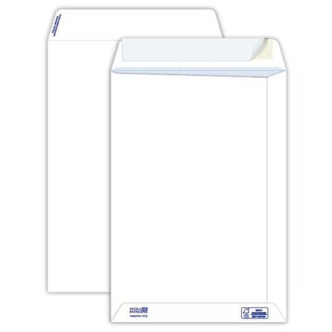 Buste a sacco Pigna Envelopes Competitor Strip 100 g/m² 230×330 mm bianco Conf. da 500 buste – 0029534