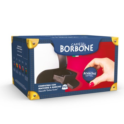 Capsule compatibili Dolce Gusto Oro Caffe Borbone 90 pz – DGBORO6X15N