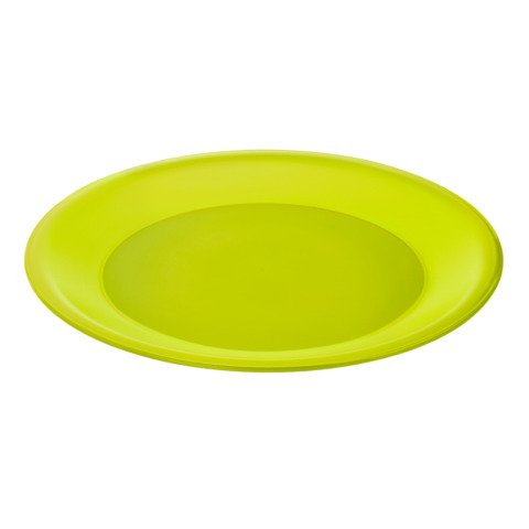Piatti piani Rotho Caruba lime in PP Ø 26 cm – conf. 10 pz – F717057