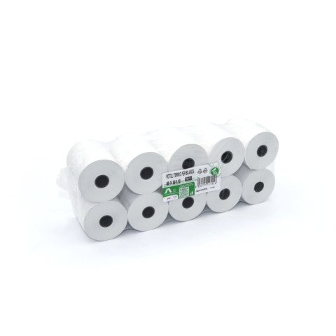 Rotoli termici per bilancia Rotolificio Pugliese BPA FREE 60 mm x 30 m f. 12 – 55 g/m² – conf. 10 pz – 6030B