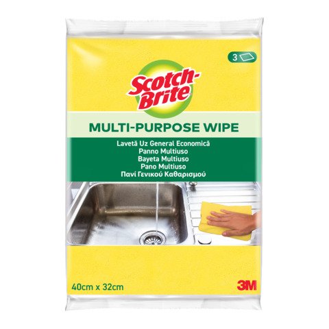Panni multiuso Scotch-Brite® 15x200x160 mm – conf. 3 pz – 7100216912