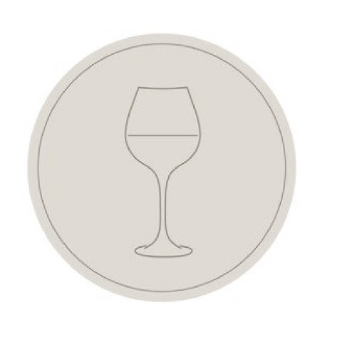 Sottobicchieri in cartoncino vegetale Ristocart – conf. 250 pz D.10 cm SOTB-CT250TO