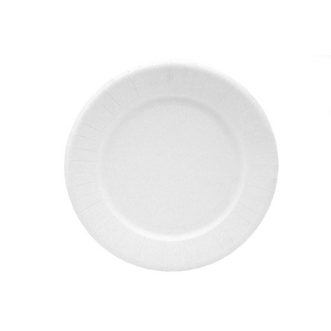 Piatti in cartoncino vergine Che Festa Traditional Light bianchi conf. 50 pz D.18 cm – CF100243
