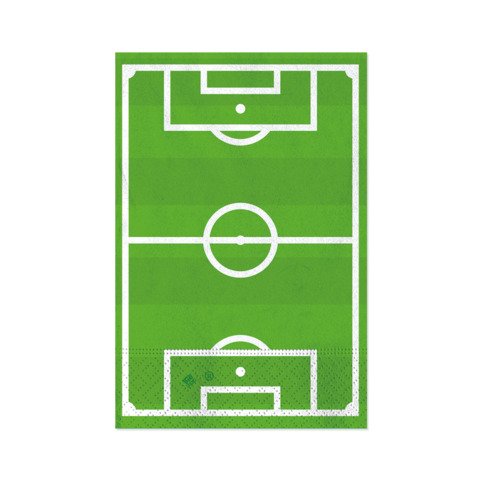Tovaglioli a tema Football Big Party conf. 16 pz 33×33 cm 76866
