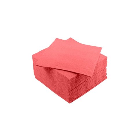 Tovaglioli in carta Party Go rossi conf. 40 pz 33×33 cm 272-03