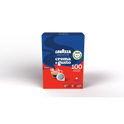 Caffe’ in cialda Lavazza Crema e Gusto Classico astuccio da 100 pz 3187