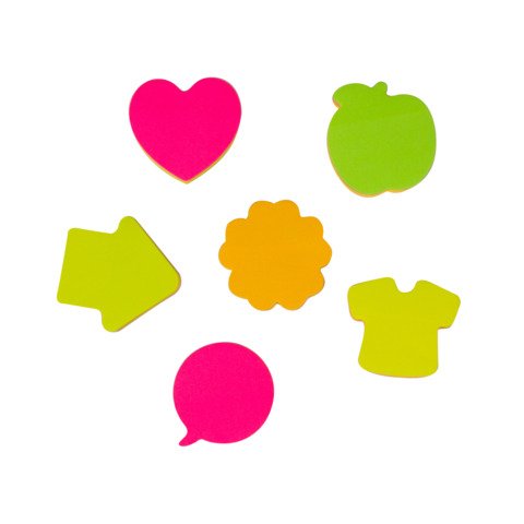 Foglietti riposizionabili Donau Sticky Notes 100 fogli – conf. da 24 blocchetti assortiti – 330501924