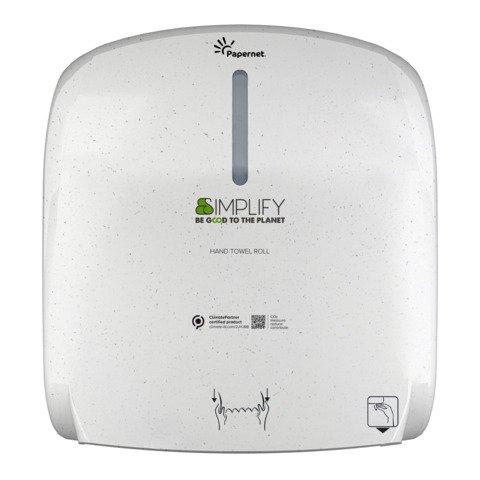 Dispenser per asciugamani Autocut Papernet Simplify bianco – 421338