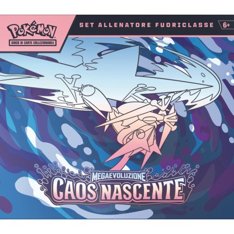 Set Allenatore Fuoriclasse Pokémon Megaevoluzione – Caos Nascente PK10399-I