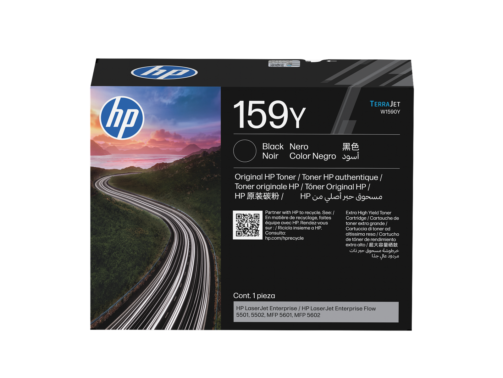 Toner Originale Nero per HP 159Y – 26.000 Pagine al 5%