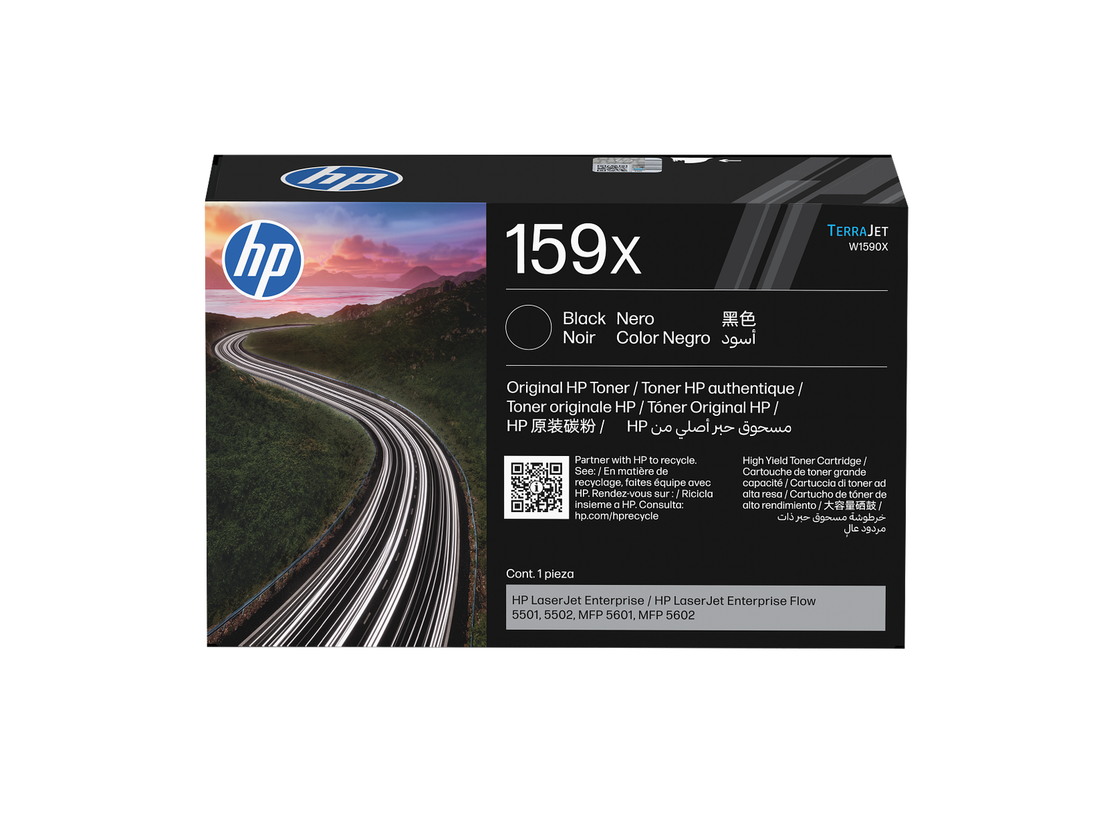 Toner Originale Nero per HP 159X – 10.000 Pagine al 5%