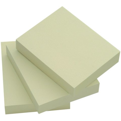 Foglietti riposizionabili Q-Connect 63 g/m² giallo 38×51 mm 12 blocchetti da 100 ff – KF10500