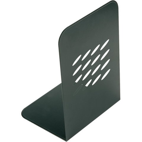 Fermalibri a L Q-Connect 134×190 mm nero Conf. 2 pezzi – KF03900