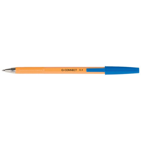 Penna a sfera Q-Connect F blu conf. da 20 – KF34047