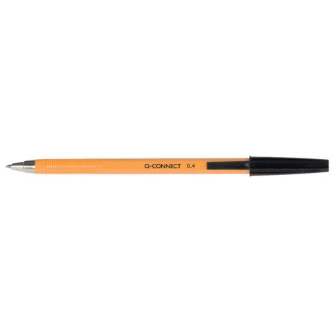 Penna a sfera Q-Connect F nero conf. da 20 – KF34046