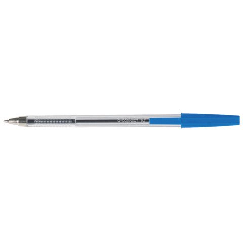Penna a sfera Q-Connect tratto M – blu conf. 20 pezzi – KF34043