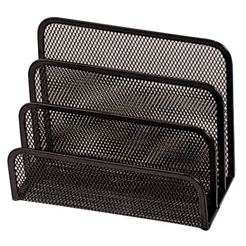 Sparticarte in metallo Q-Connect 17×13,5×8,3 cm nero KF00876