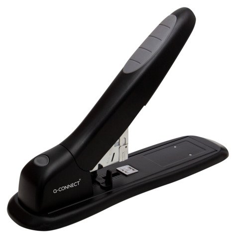 Cucitrice per alti spessori Q-Connect metallo nero 200 fogli KF02293