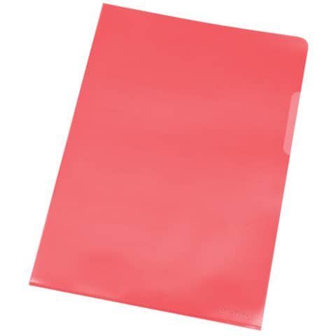Buste a L Q-Connect PPL A4 rosso – conf. da 100 – KF00306