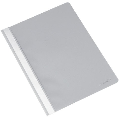 Cartellina ad aghi Q-Connect A4 – PP – grigio KF01648