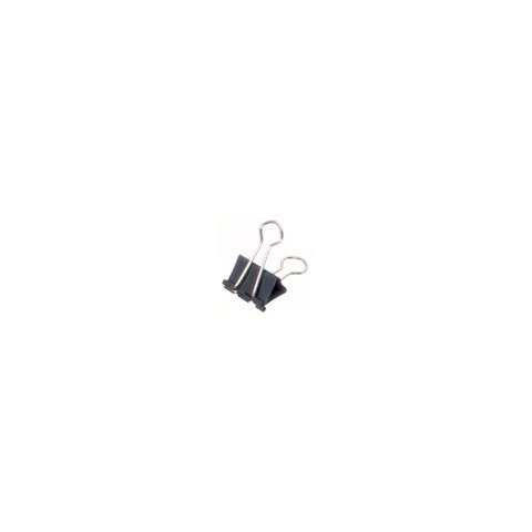 Molle Double Click Q-Connect Foldback nero 19 mm conf. da 10 – KF01282