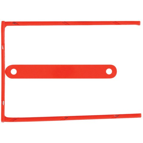 Clip fermafogli Q-Connect rosso passo 8 cm conf. 100 pezzi – KF02281