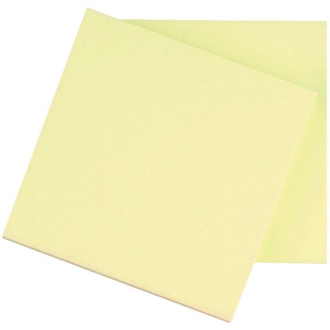 Foglietti riposizionabili Q-Connect 63 g/m² giallo 76×76 mm 12 blocchetti da 100 ff – KF10502