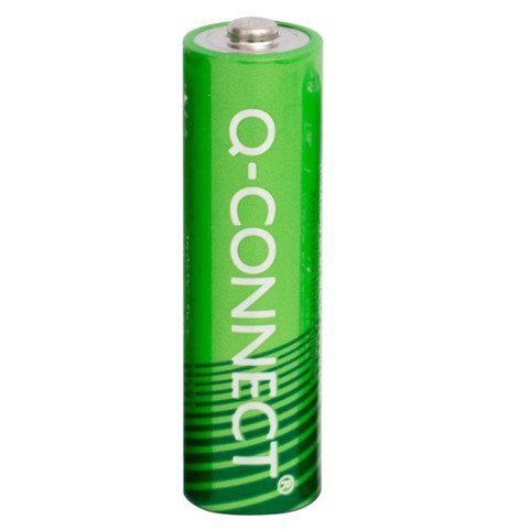 Batteria alcalina Q-Connect AA/LR6 1.5 V – conf. 4 pz in blister – KF00489
