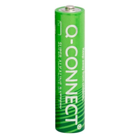 Batteria alcalina Q-Connect AAA/LR03 1.5 V – conf. 4 pz in blister – KF00488