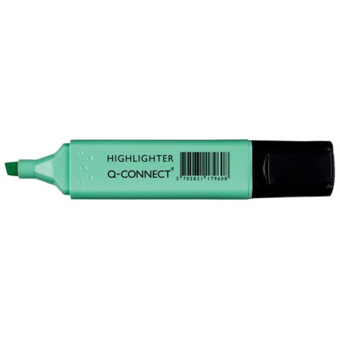 Evidenziatore Pastel Q-Connect 1,5-5 mm blu KF17960
