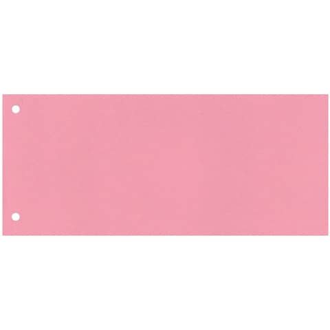 Separatore per archivio con due fori Q-Connect 24×10,5 cm 190 g/m² rosa conf. da 100 – KF00517