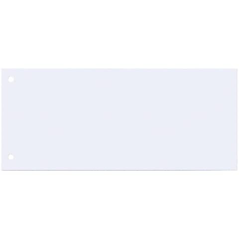 Separatore per archivio con due fori Q-Connect 24×10,5 cm 190 g/m² bianco conf. da 100 – KF00515