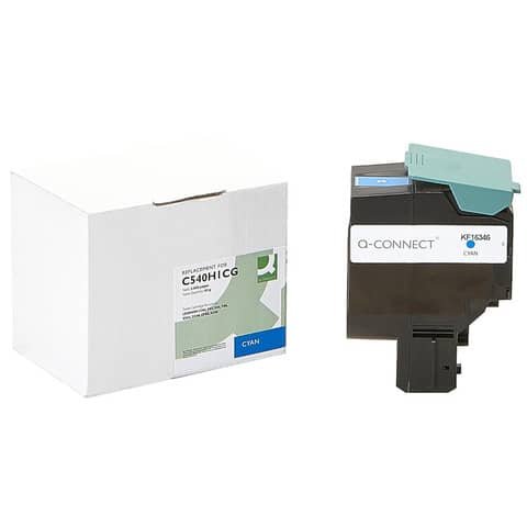 Toner Q-Connect rigenerato Lexmark C540H1CG ciano – K15468QC