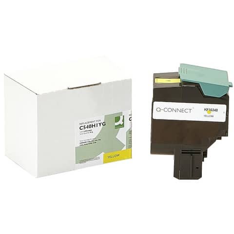 Toner Q-Connect rigenerato Lexmark C540H1YG giallo – K15470QC