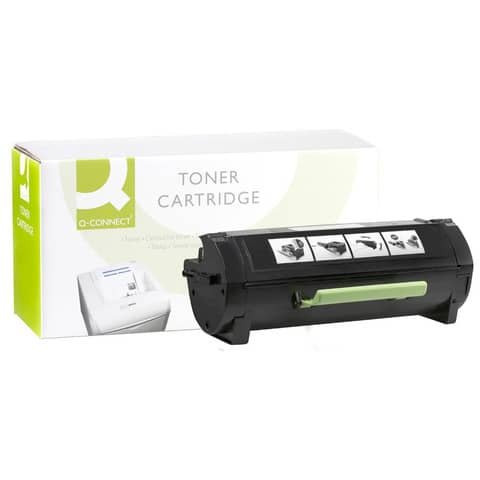 Toner Q-Connect rigenerato Lexmark 502H (50F2H0E) nero – KF26126