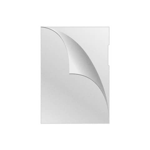 Buste a L Q-Connect 22×30 cm medio spessore – trasparenti conf. 50 pezzi – KF11194