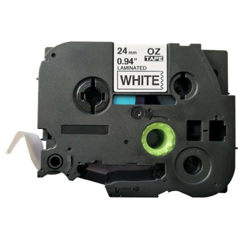 Nastro Q-Connect compatibile Brother TZe-251 – 24 mm x 8 m nero/bianco – KF18799