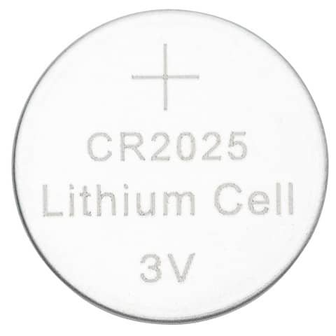 Batterie al litio a bottone 3V Q-Connect CR2025 conf. 4 pezzi in blister – KF14559