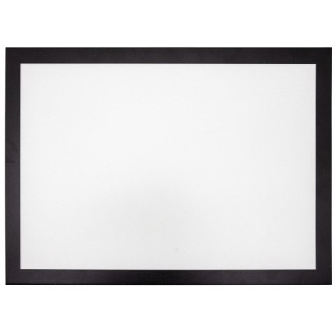 Tasche magnetiche A4 in PVC Q-Connect con cornice – nero – conf. 2 pz – KF11513