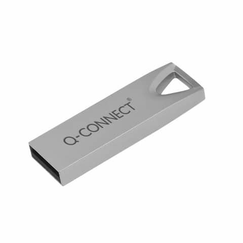 Chiavetta USB 2.0 in blister Q-Connect Premium argento – 4 GB – KF11477