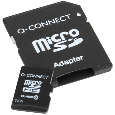 Scheda di memoria in blister Q-Connect – Micro SDHC 64 GB KF16128