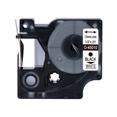 Nastro Q-Connect compatibile Brother MK-221 – 9 mm x 8 m – nero/bianco – KF18863