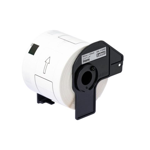 Nastro Q-Connect compatibile Brother DK-11202 spedizioni in carta bianca 62×100 mm – rotolo 300 et. – KF18801