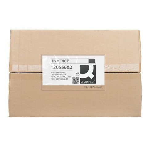 Buste adesive sovrapacco Q-Connect senza stampa – trasparenti – DL/C65 – conf. 250 pz – KF14337