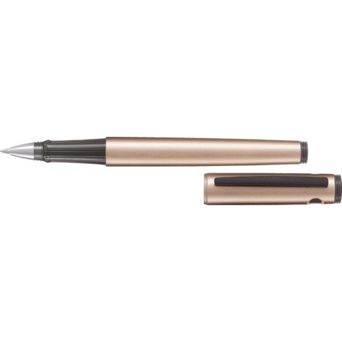 Penna roller Pilot Explorer inchiostro gel nero – fusto rame 006498